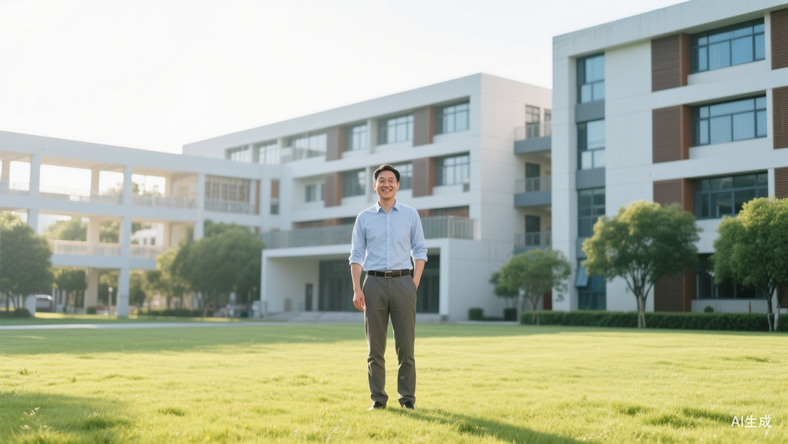 今年,他评上了教授